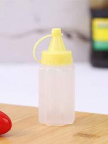 2pcs Mini Portable Squeeze Bottles With Lids, Leak-Proof Spice Containers, Kitchen Seasoning Dispenser Bottles, Suitable For Camping, Picnic, Outdoor, Travel, School, Office, Multi-Scenario Kitchen Storage, Condiment Storage Bottles - A - View 13
