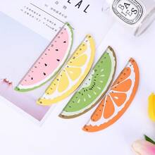 Creative Fruit Shaped Ruler, Teaching Reward, Birthday Decoration, Student Stationery, Creative Gift, Back To School Gift - Fruit - View 2