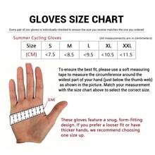 1 Pair Motorcycle Gloves, Summer Riding Gloves, Motocross Bicycle Gloves, Touchscreen, Racing Protection, Riding Accessories, Riding Essentials, Gift For Male And Female Riders - Multicolor - View 5