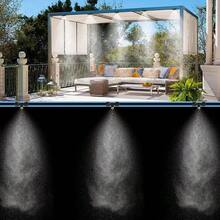 30 Meter / 98 Feet Outdoor Misting Cooling System With 30 Anti-Rust Brass Mist Spray Nozzles, Multi-Functional Water Mister Cooling Set, Ideal Summer Gear For Backyard, Garden, Greenhouse, Pool And Porch Leisure - A - View 3