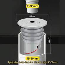 Hair Stoppers & Catchers - Gray 45-50mm(bevel) - View 7