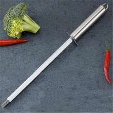 Carbon Steel Knife Sharpener With Hanging Hole, Kitchen Tool - Multicolor - View 13