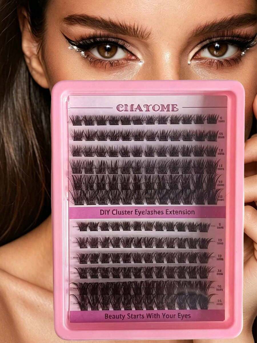 Hot Selling Individual Cluster Lashes, Mixed Multi-Length Segment Eyelashes - View 1
