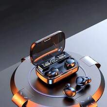 Fone De Ouvido m10 Sem Fio tws Fone De Ouvido Bluetooth Est Reo Com Pod Carregador Bluetooth 5.0 Fone Presente Premium - Visão 9