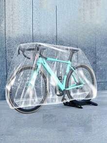 1/2/3/5pcs Universal Bicycle Cover, Transparent Cover, Suitable For Mountain Bike, Road Bike, Waterproof, Dustproof, Sunproof, Suitable For Electric Bicycle - Multicolor - View 2