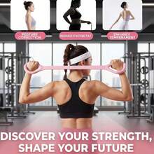8-Figure Resistance Band, Fitness Training Band, Multi-Function Arm Exerciser, Chest Expander, Portable Adjustable Durable Elastic Pull Band, Suitable For Home And Gym Workouts - A - View 6