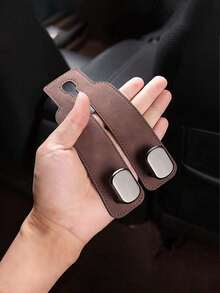 Gancho de almacenamiento para asiento de coche universal, gancho plegable para bolso de reposacabezas, gancho de coche minimalista adecuado para bolsos, ropa, comestibles y accesorios, resistente, fácil de instalar, organizador de almacenamiento interior del coche - Multicolor - Ver 6