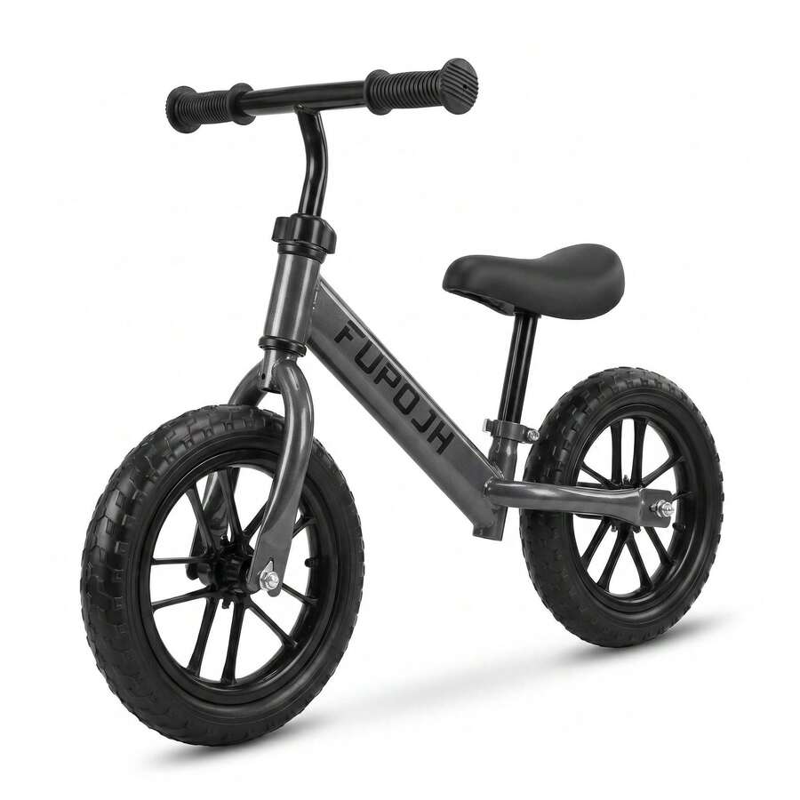 Balance Bike 2 Year Old, Toddler Balance Bike For 2-6 Year Old With Light-Up Wheels & Adjustable Height, No-Pedal Kids Bike For Balance Learning, Perfect Gift For Boys Girls As Toys & Outdoor Ride.White - Grey - View 1