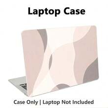1件式 Macbook 相容保護殼，不對稱圖形 UV 印刷圖案，筆電保護套，極簡輕量耐用，相容 Macbook Air Pro 13.3 13.6 14.2 15.3 16.2 吋，適用於 13 吋 Neo 筆電保護殼 A3404 型號/ D14, D16 - 查看 6