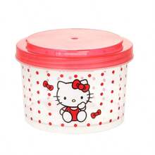 Miniso Sanrio Lunch Box Stackable Round 3 Pieces Set Leakproof Mixed Print For Student Picnic PP Material (1 PC) - Multicolor - View 5