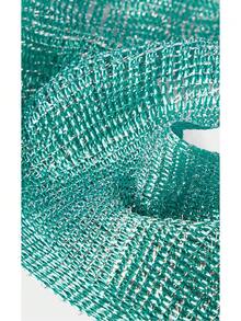 Noxbound 1pc Women Solid Fringe Decor Fashion Scarf For Daily Life Accessories - Green - View 8