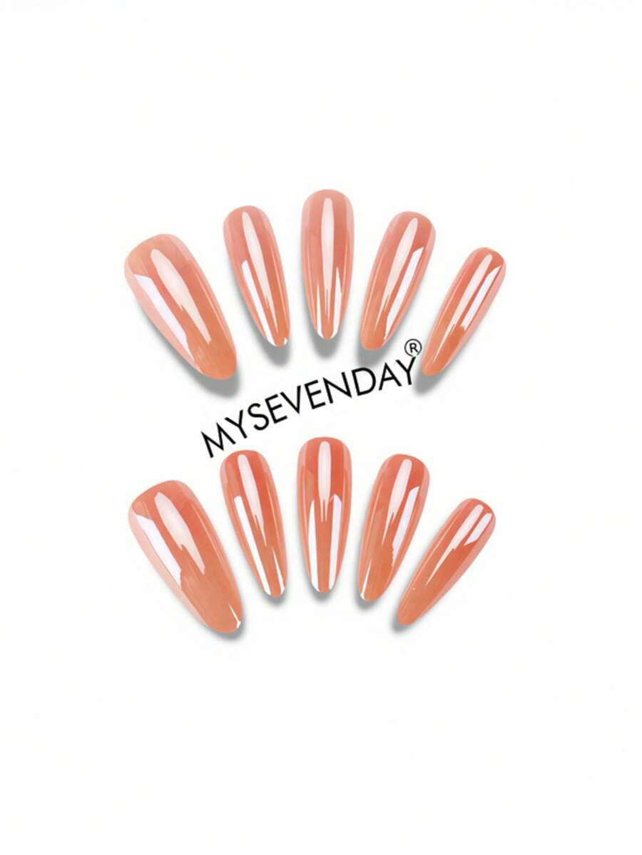 Korean Style Extra Long Artificial Nails, Handmade, Suitable For Daily Wear, Parties And Gatherings. - Multicolor - View 1