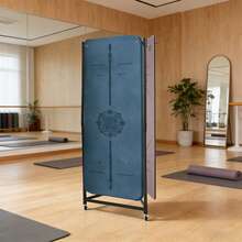 Yoga Mat Storage Rack Floor Standing Yoga Mat Rack On Wheels Yoga Mat Storage Rack For Home Gym Yoga Studio - 1PCS - View 9