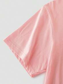 Women T-Shirts - 粉色 - 查看 5