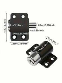 9pcs Sliding Door & Window Anti-Theft Lock Set, Window Security Lock, Anti-Theft Lock, Window Protection Lock, Anti-Pry Key Lock Limit Switch Double Security, Suitable For Sliding Window/Door, Quick Installation, Home/Office/Store Security Protection - Multicolor - View 10