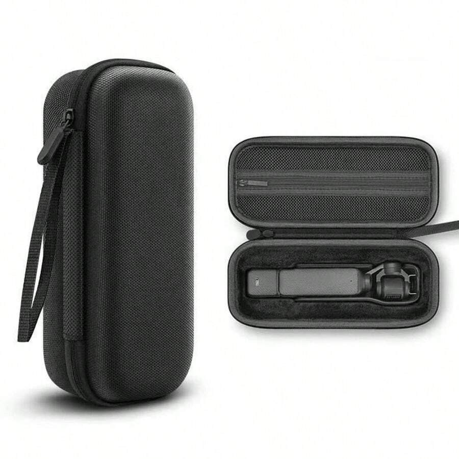 PULUZ Mini Body Bag untuk Osmo Pocket 3, Tas Penyimpanan Portabel dari Kain Oxford (Hitam) - View 1