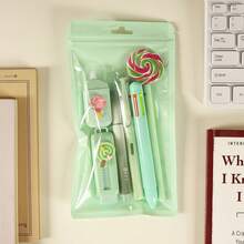 Student Ins Style Back To School Stationery Gift Box, Multiple Colors Available, Student Office Use, Teen Girls Gift, Back To School Season Essential - Multiple Styles - View 8