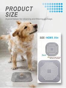 Silicone Hair Catcher And Drain Plug, Flexible Sink Drain Cover, Anti-Clogging Bathroom Floor Drain Filter, Odor-Proof Shower Drain Protector, Suitable For Bathtub, Kitchen Sink And Home Use - Multiple Styles - View 6