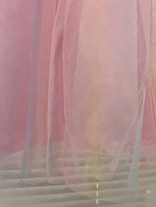 Tween Girl Colorful Tulle 3D Floral Princess Dress, Wedding Flower Girl, Birthday Party, Holiday Gathering, Host, Piano Performance Evening Gown - Multicolor - View 8