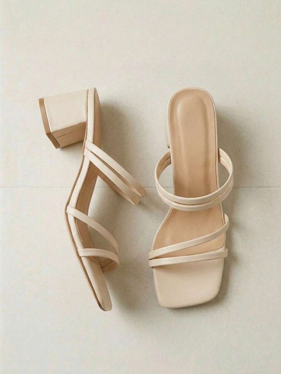 Eladyva Sandal Musim Panas Wanita Gaya Peri Prancis,