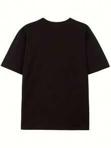 Men T-Shirts - 黑色 - 查看 2