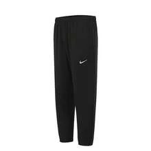Nike Challenger Elastic Logo Soft Loose Comfort Mid-Rise Straight Leg Casual Pants For Men - Black - View 7