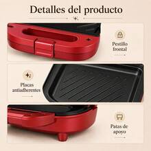 Egg & Pancake Rings - Red - View 3