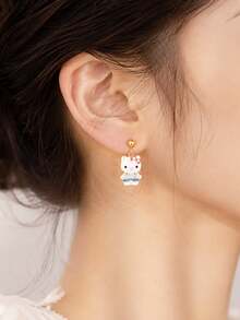 Sanrio Hello Kitty 黏土切模模具套組，Kitty 黏土切模，適用於珠寶製作、裝飾手工DIY套裝，可重複使用手工藝用品 - Clay Cutters - 查看 3