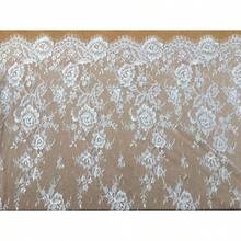 Vải ren lông mi 3m x 1.5m, vải may váy cưới, phụ kiện khăn trải bàn và rèm cửa - nhiều màu - Xem 8