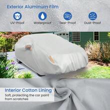[Local Shipping] Car Cover For Automobiles 193 Inch Rain Sun UV Protection Universal Fit Sedan Chevrolet  -XY423819 - FXCD4MBYXYDCM0 - View 8