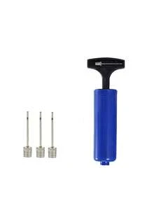 Portable Hand-Pressed Ball Pump (With 3 Needles), Mini Manual Inflator, Suitable For Basketball, Soccer And Various Sports Balls - Black - View 12