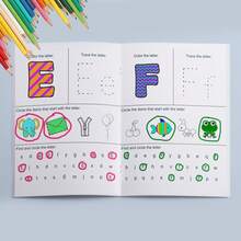 1pc Nurturing Intelligence: Engaging Children With Alphabet Books For Cognitive Development - Alphabet - View 6
