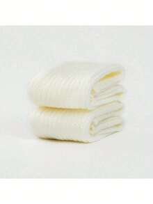 Women Cute Knit Leg Warmer Leg Warmers For Dance, Cozy - White - View 7