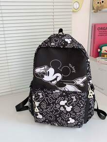 Disney 1件裝米老鼠迪士尼背包 多色可選 休閒多功能收納背包 適合通勤與旅行 - 彩色 - 查看 16
