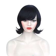 Mavis Cosplay Wigs For Women Black Reverse Bob Wig For Girls Cosplay Vampire Wigs Halloween Costume Wig - Black - View 4