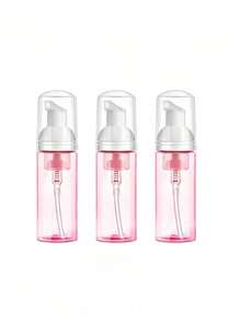 1pc 60ml/2oz Transparent PET Foam Dispenser Bottle, Suitable For Hand Soap, Shampoo, Facial Cleanser And Baby Cleanser, Refillable, With Foam Dispensing Pump For Face, Eyelash Wash And Skincare, Portable Foaming Machine, Travel Accessory - Multicolor - View 19