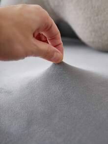 1PC Ultra Soft Thick Fabric Non-Slip Elastic Skirt Hem Sofa Cover, Dust-Proof, Pet-Proof, Waterproof, Anti-Dirt, 2 Colors Dark Gray And Light Gray Available, Suitable For 1/2/3/4 Seater Sofa, All Seasons - Multicolor - View 8