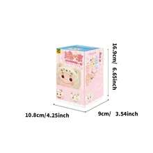 Miniso 盲盒豬絨毛娃娃，多款可選，隱藏版，桌面裝飾，短毛絨布料（1件隨機發貨） - 彩色 - 查看 9