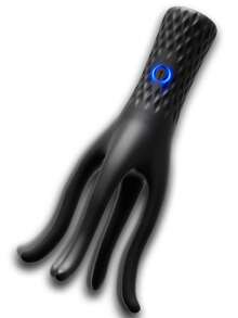 1 Peça Vibrador Pênis Tentáculo para Homens Adultos, 10 Modos de Vibração Potentes, Estimulação da Glande 360°, com Anel Peniano, Jogo Sexual Masculino - Tamanho Único - Visão 2