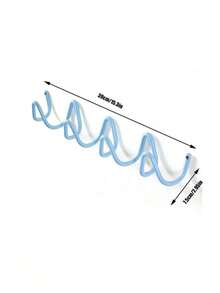 Creative Wave Design Metal Wall Hooks - Elegant Nordic-Style Coat And Hat Holders With Smooth Curved Shapes, Suitable For Home Organization, Hotel Decoration, And Fashion Store Displays, Multi-Function Hooks For Hanging Jackets, Hats, Bags, Umbrellas - Multicolor - View 19