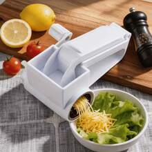 1pc Rotary Cheese Grater, Rotating Cheese Shredder, Creative Kitchen Cheese Slicer, Multi-Functional Cheese Grater, Cheese Shredder, Essential Kitchen Tool - View 3