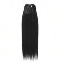 10A Straight Unprocessed Brazilian Virgin Hair Natural Black Hair Extensions For Women - Natural Black - View 24