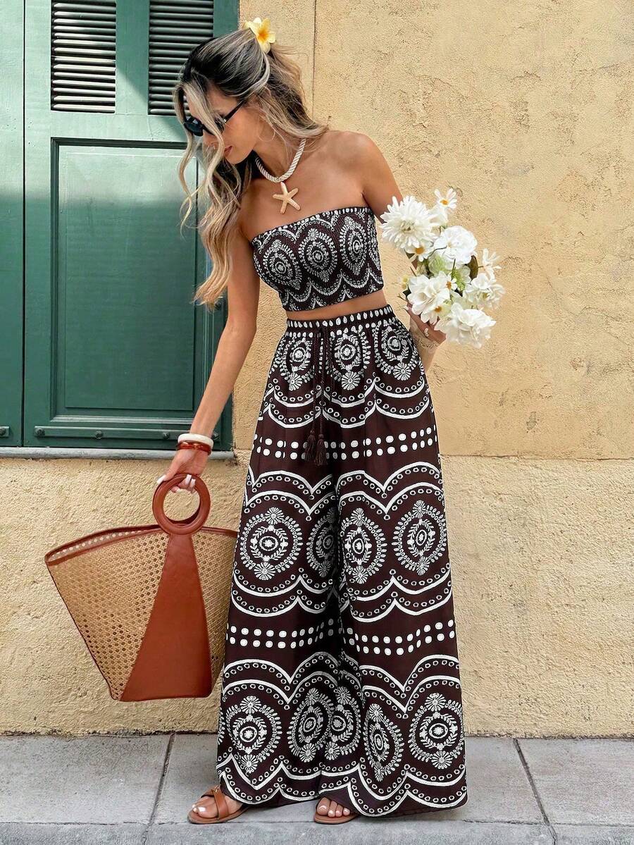 Women Two-Piece Outfits - 博朗3 - 查看 1