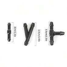Multi-Function Windshield Wiper Tube Connector, Durable Plastic Material, Complete Set Of Various Shaped Connectors, Easily Connect Wiper Water Tube And Nozzle - 30pcs Three Types Of Wiper Connectors - View 2