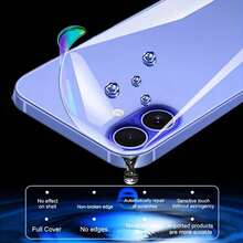 Yezodawee 2pcs Full Coverage Hydrogel Screen Protector Film Compatible With Phone 18Pro Max/18 Pro/ 17Pro Max/17 Pro16 15 Pro Max 14 Plus 13 12 Mini 11XRXXSMax Anti-Scratch, Anti-Fingerprint, Full Coverage - Clear - View 5
