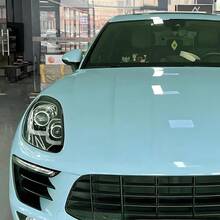 Crystal Bright Light Blue Vinyl Wrap Car Motorcycle Adhesive Body Wrapping Film Waterproof PVC Bubble Free Decal Accessories - Car Wrap Film - View 8
