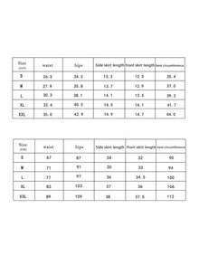 新款歐美休閒通勤彈性牛仔裙 夏季 - 中等水洗藍 - 查看 5