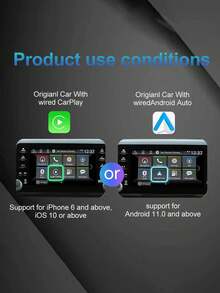 Wireless CarPlay Adapter, Stable And Smooth Connection, Supports Voice Control, USB Powered, Compatible With Most Car Models, Includes USB-C And Lightning Data Cables, CarPlay Wireless Adapter, Hands-Free Audio, Stylish Gadget, High-Quality Sound, Battery Not Included - Two-in-one - View 6