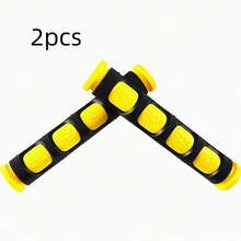 2 pièces poignées de guidon en caoutchouc pour moto tout-terrain, modification Bull Horn, style Ghost Fire, manchons universels antidérapants pour frein et embrayage de véhicule électrique - 2 pièces - Voir 10