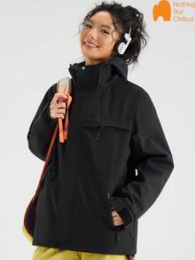 NBCT Women's Sports Outdoor Casual Jacket - Black - View 5